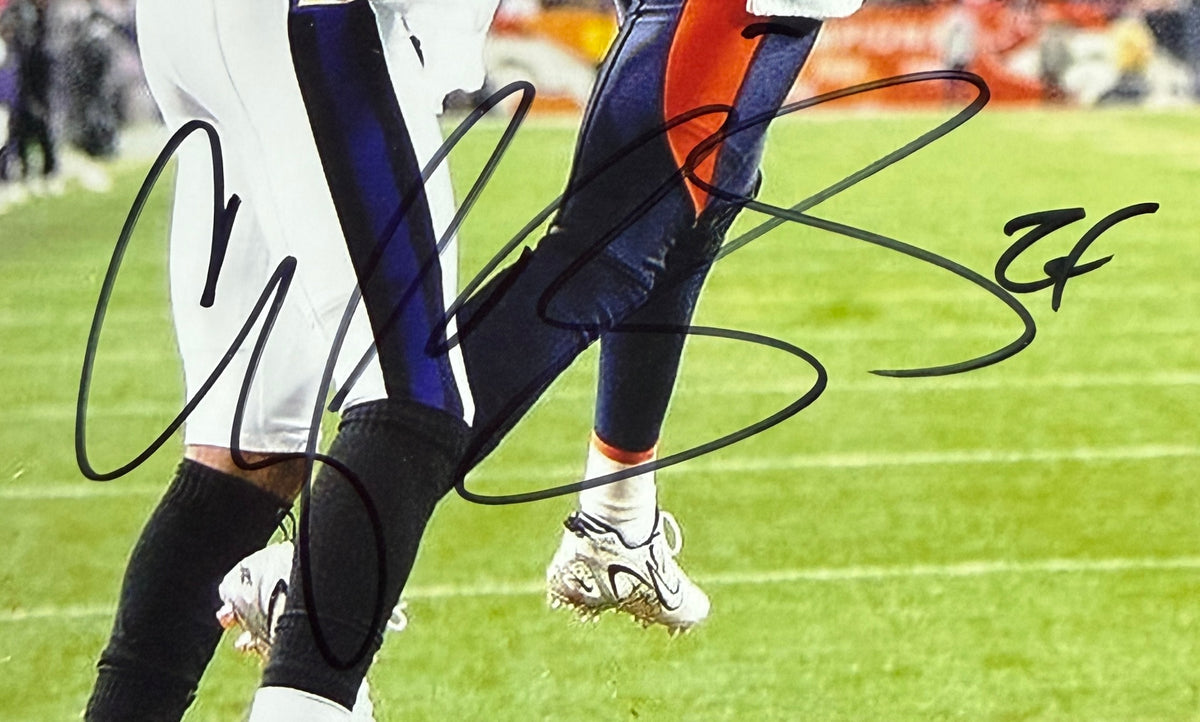 Champ Bailey HOF Signed/Autographed 8x10 Photo Broncos JSA 213764