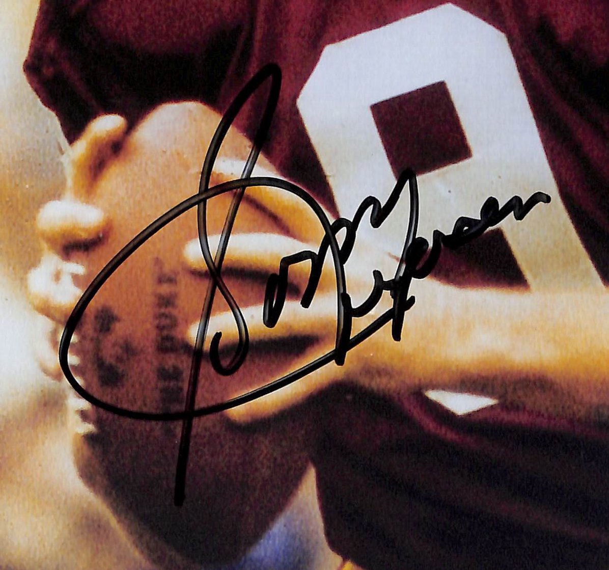 Sonny Jurgensen HOF Signed/Autographed 8x10 Photo Redskins JSA 213765