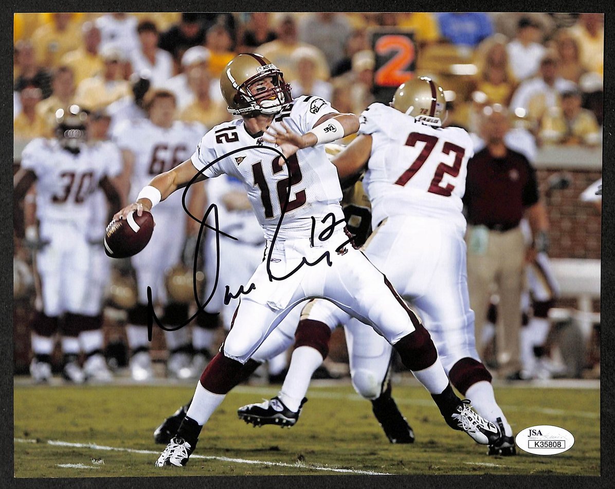 Matt Ryan Signed/Autographed 8x10 Photo Boston College JSA 213766