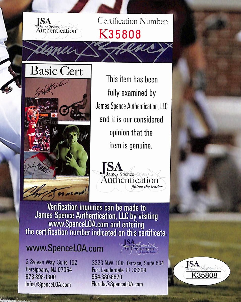 Matt Ryan Signed/Autographed 8x10 Photo Boston College JSA 213766