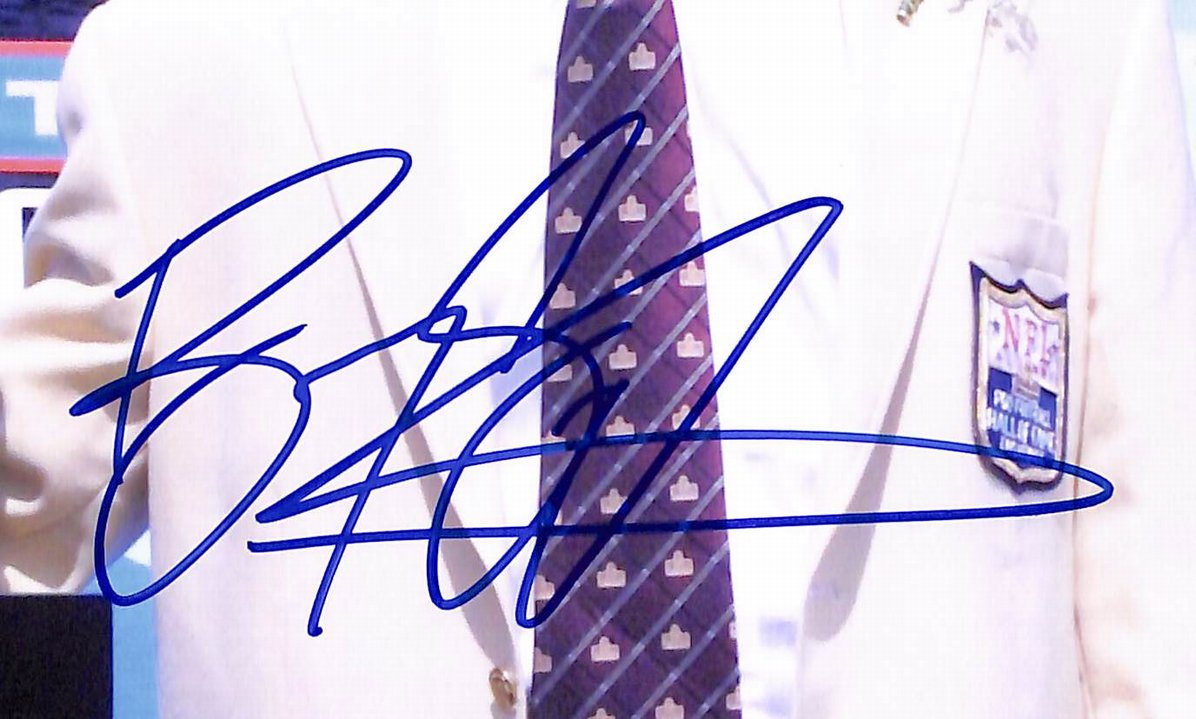 Barry Sanders HOF Signed/Autographed 8x10 Photo Lions BAS 213768