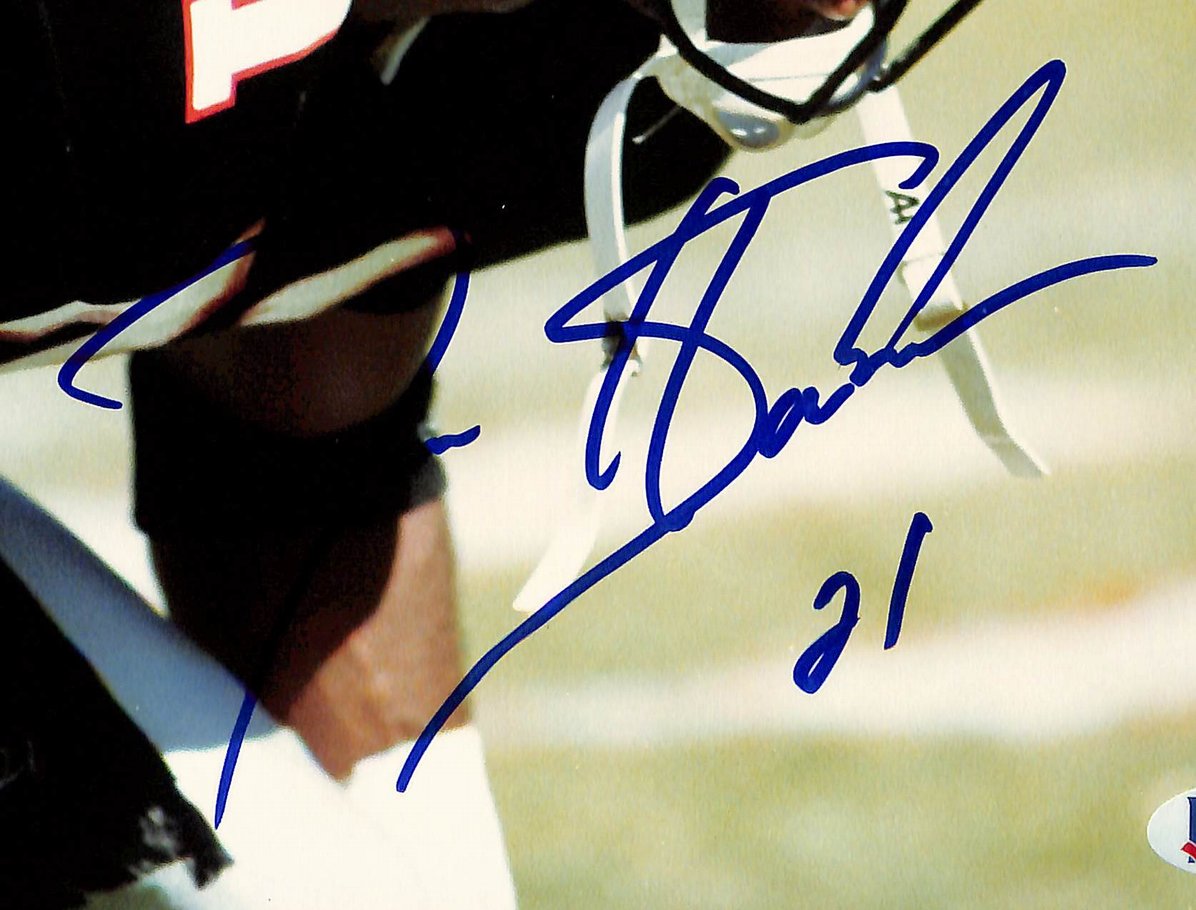 Deion Sanders HOF Signed/Autographed 8x10 Photo Falcons BAS 213770