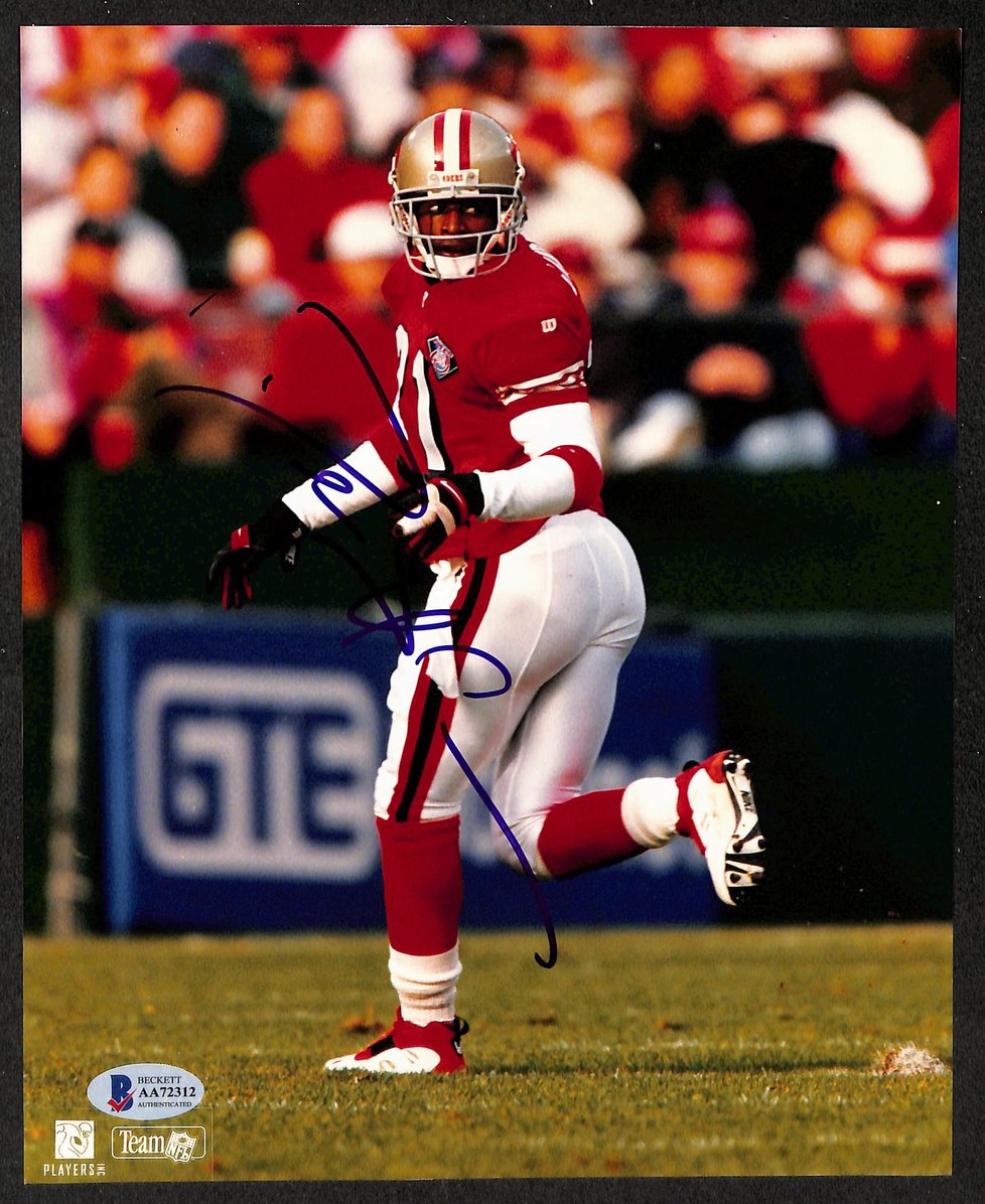 Deion Sanders HOF Signed/Autographed 8x10 Photo 49ers BAS 213772