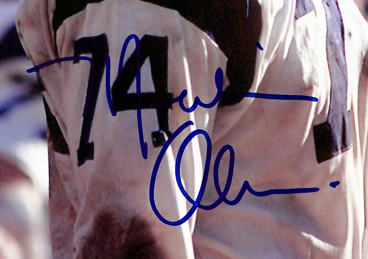 Tom Mack HOF Signed/Autographed 8x10 Photo Rams BAS 213780