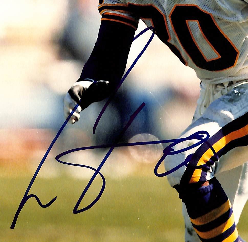 Cris Carter HOF Signed/Autographed 8x10 Photo Vikings BAS 213795