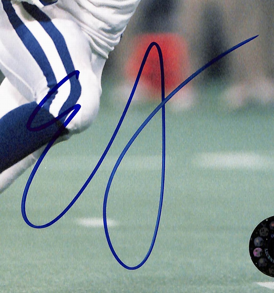 Edgerrin James Signed/Autographed 8x10 Photo Colts BAS 213796