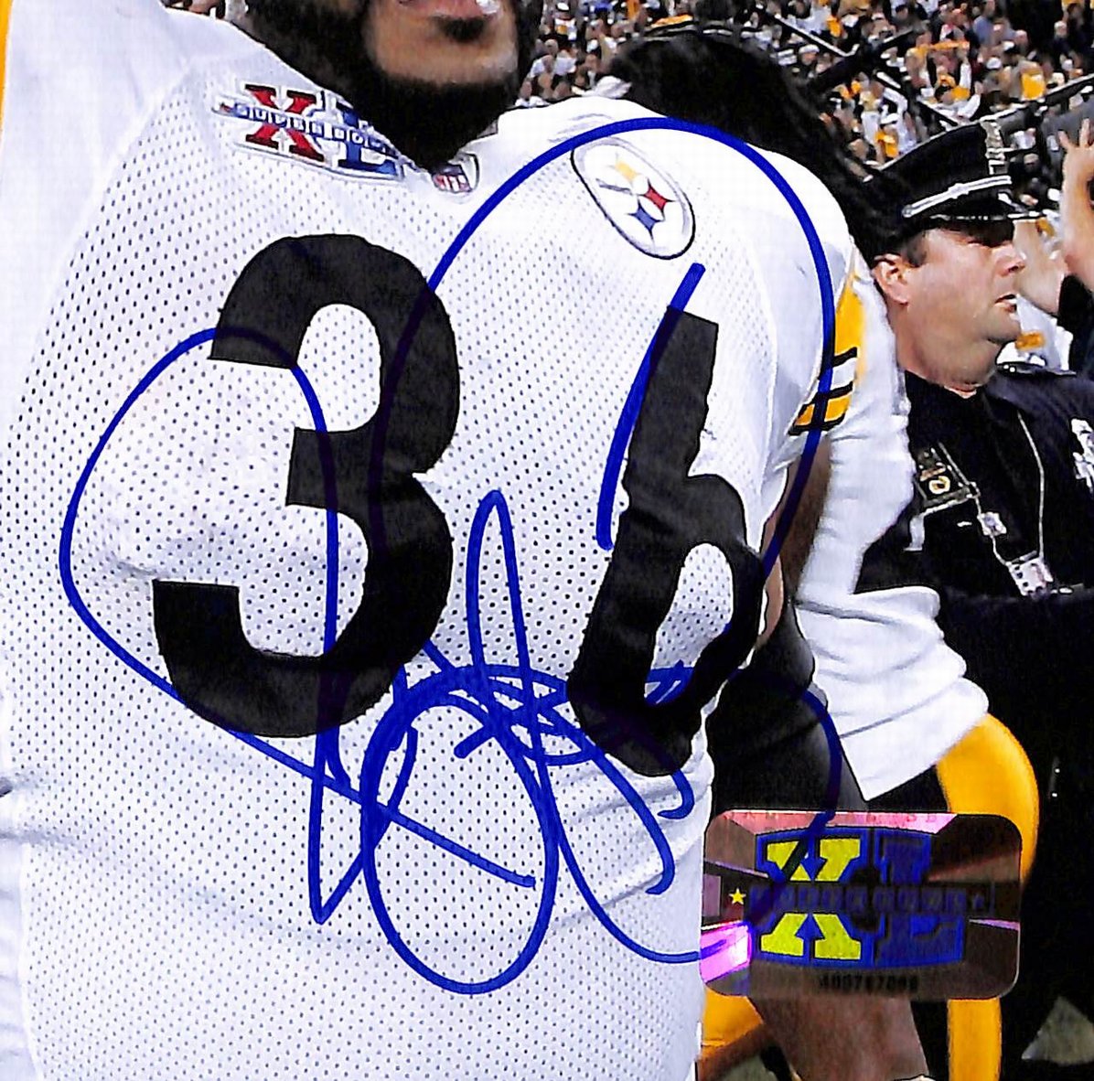 Jerome Bettis HOF Signed/Autographed 8x10 Photo Steelers BAS 213797