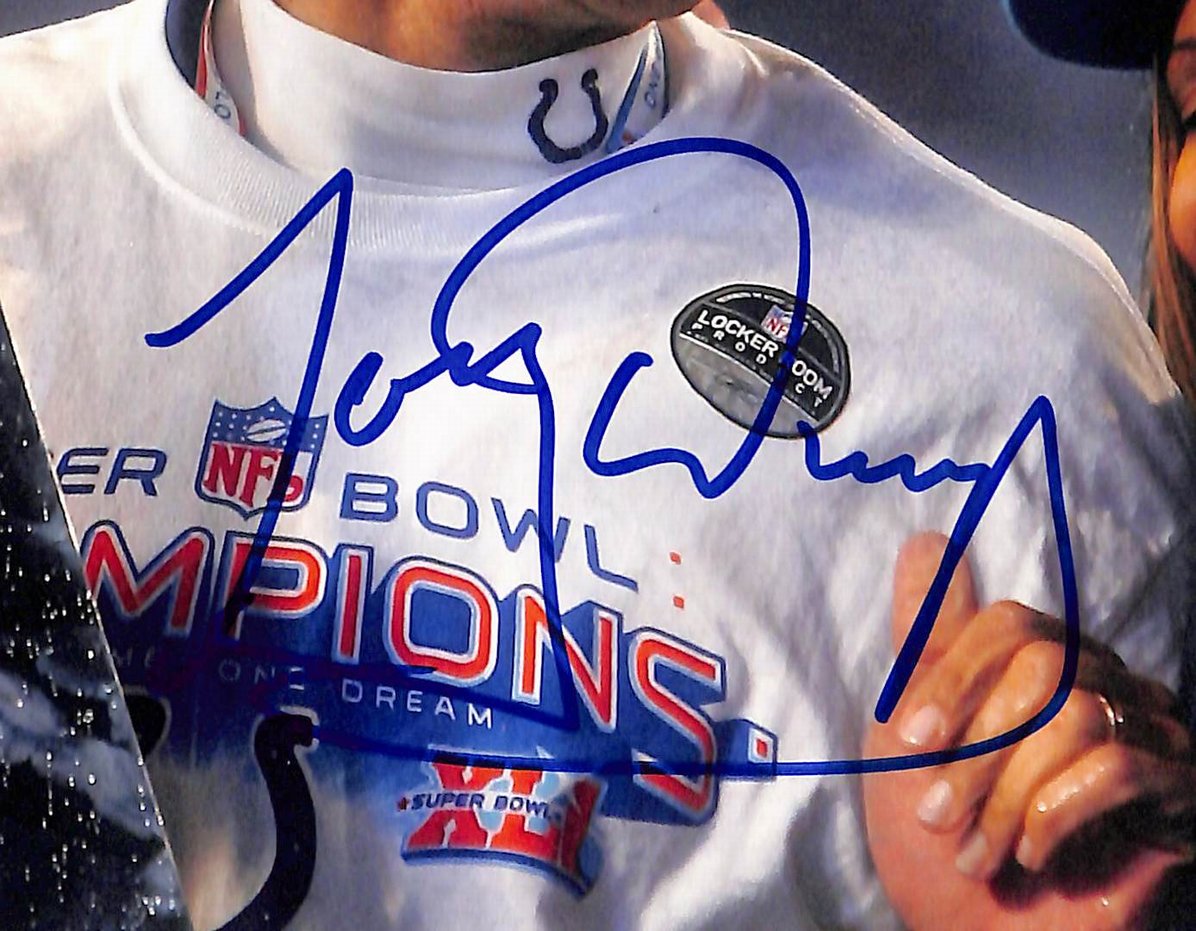 Tony Dungy HOF Signed/Autographed 8x10 Photo Colts BAS 213798