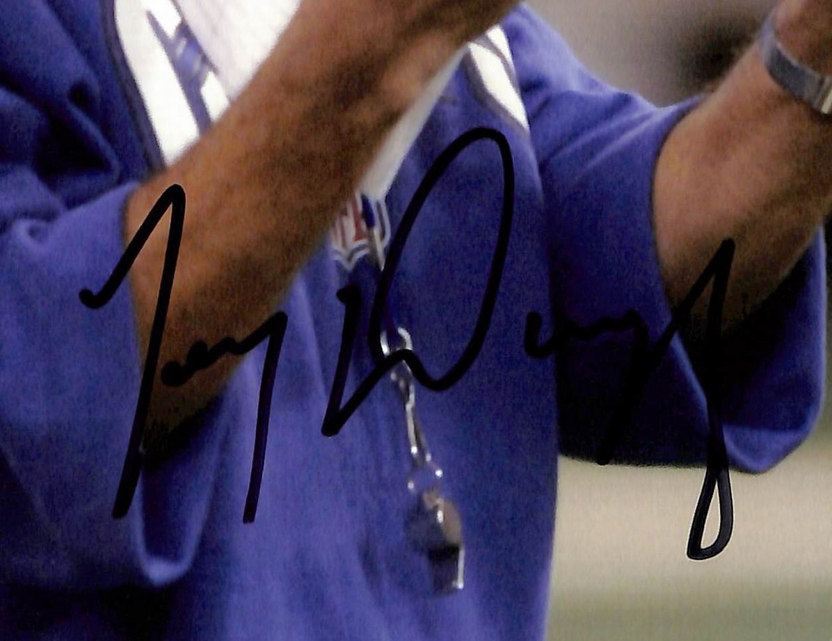 Tony Dungy HOF Signed/Autographed 8x10 Photo Colts BAS 213799