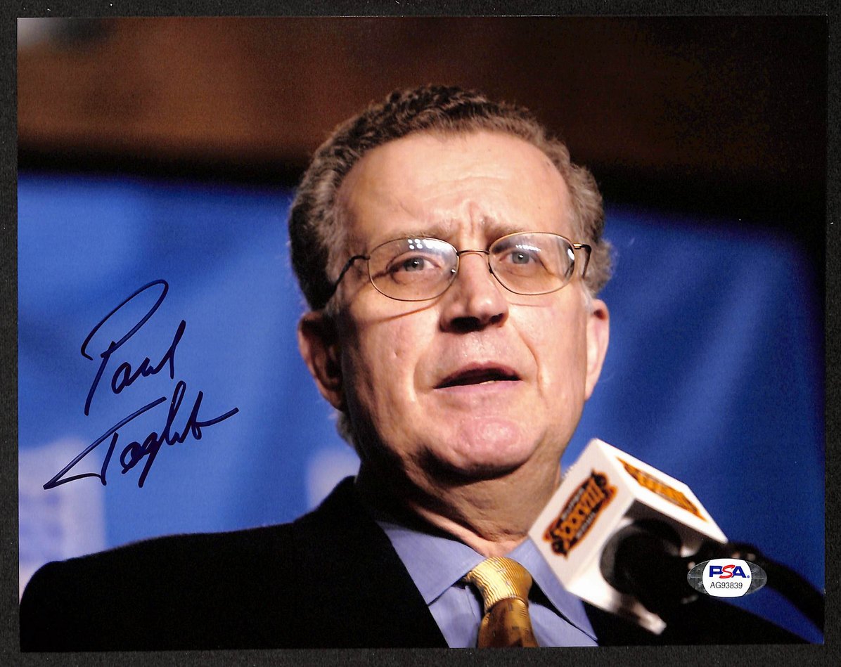 Paul Tagliabue HOF Signed/Autographed 8x10 Photo NFL Commissioner PSA 213803
