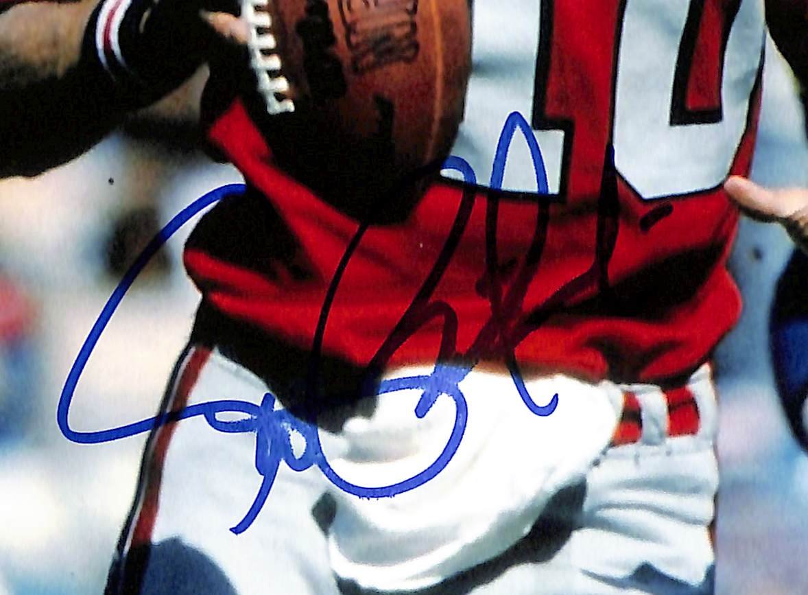 Steve Bartkowski Signed/Autographed 8x10 Photo Falcons BAS 213806