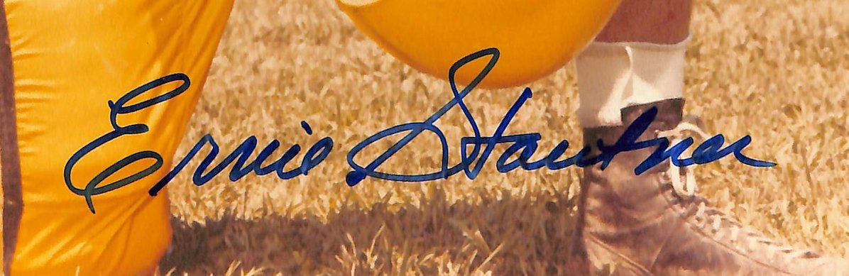 Ernie Stautner HOF Signed/Autographed 8x10 Photo Steelers JSA 213814