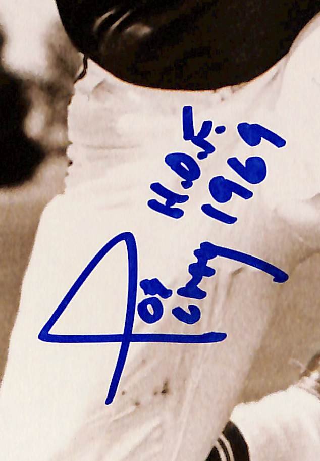 Joe "The Jet" Perry HOF Signed/Autographed 8x10 Photo 49ers JSA 213818