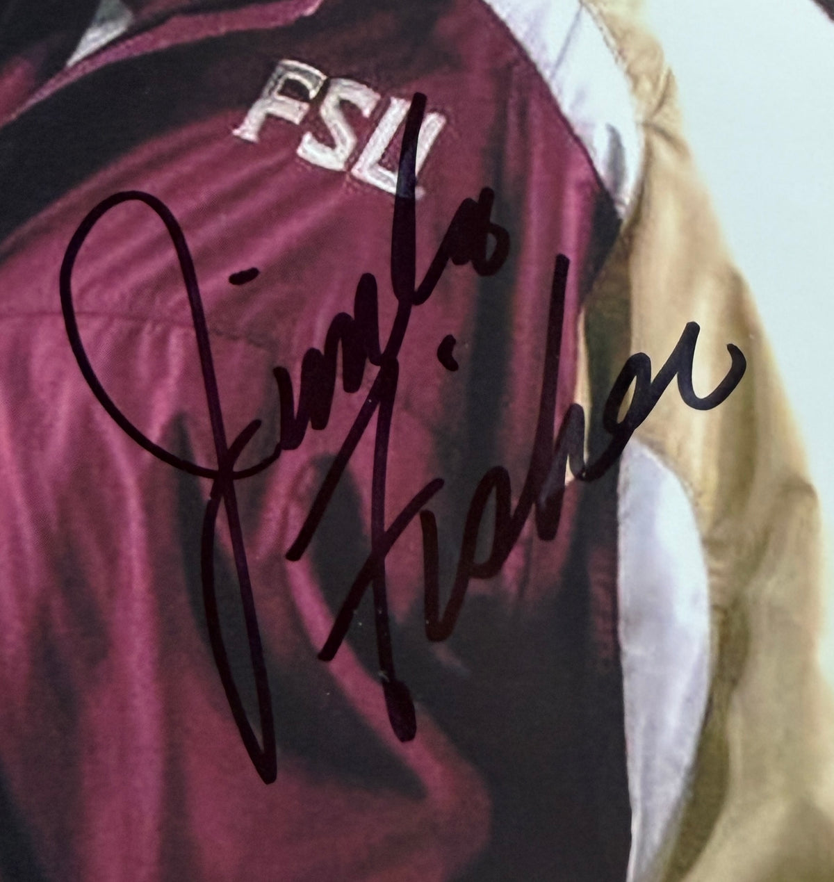 Jimbo Fisher Signed/Autographed 8x10 Photo Florida State JSA 213822