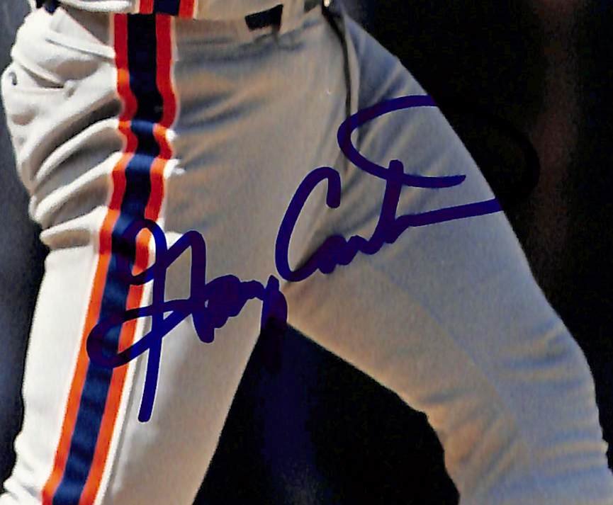 Gary Carter HOF Signed/Autographed 8x10 Photo Mets BAS 213659