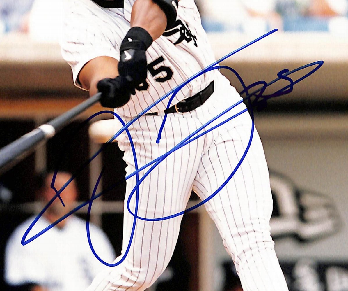 Frank Thomas HOF Signed/Autographed 8x10 Photo White Sox JSA 213672