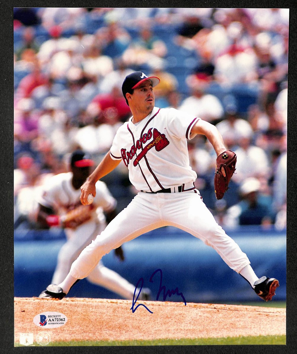 Greg Maddux HOF Signed/Autographed 8x10 Photo Braves BAS 213673