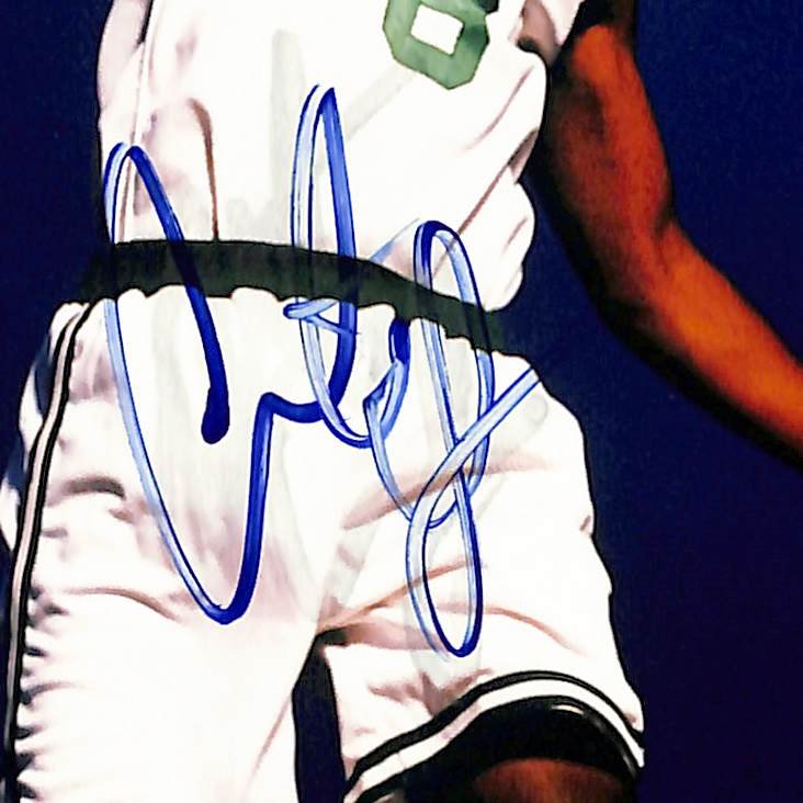 Antoine Walker Signed/Autographed 8x10 Photo Celtics BAS 213680