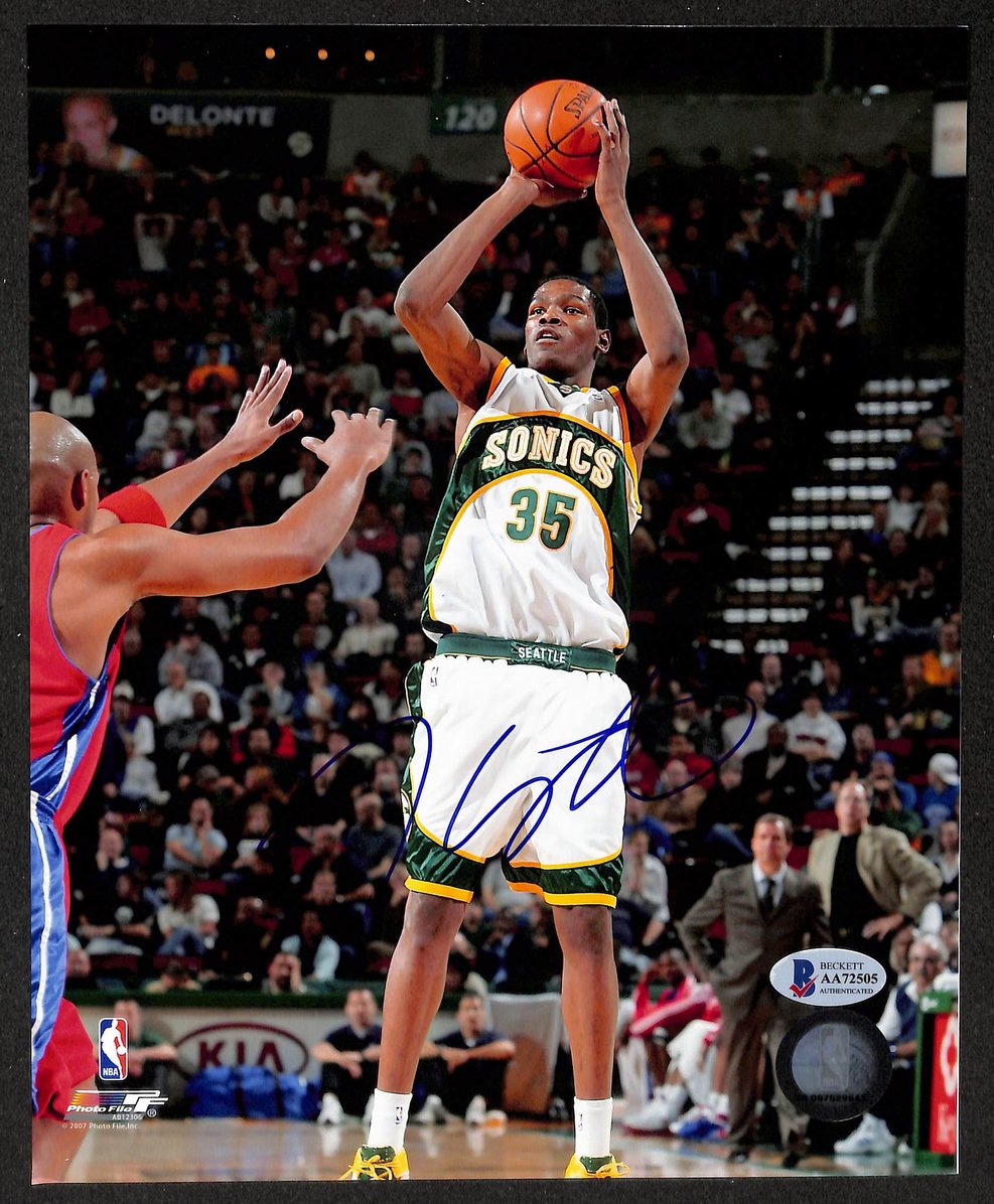 Ray Allen HOF Signed/Autographed 8x10 Photo Sonics BAS 213682