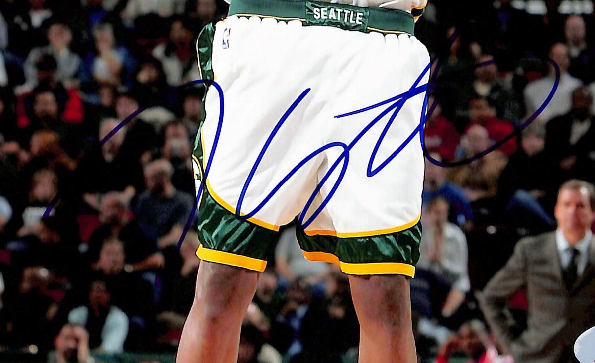 Ray Allen HOF Signed/Autographed 8x10 Photo Sonics BAS 213682