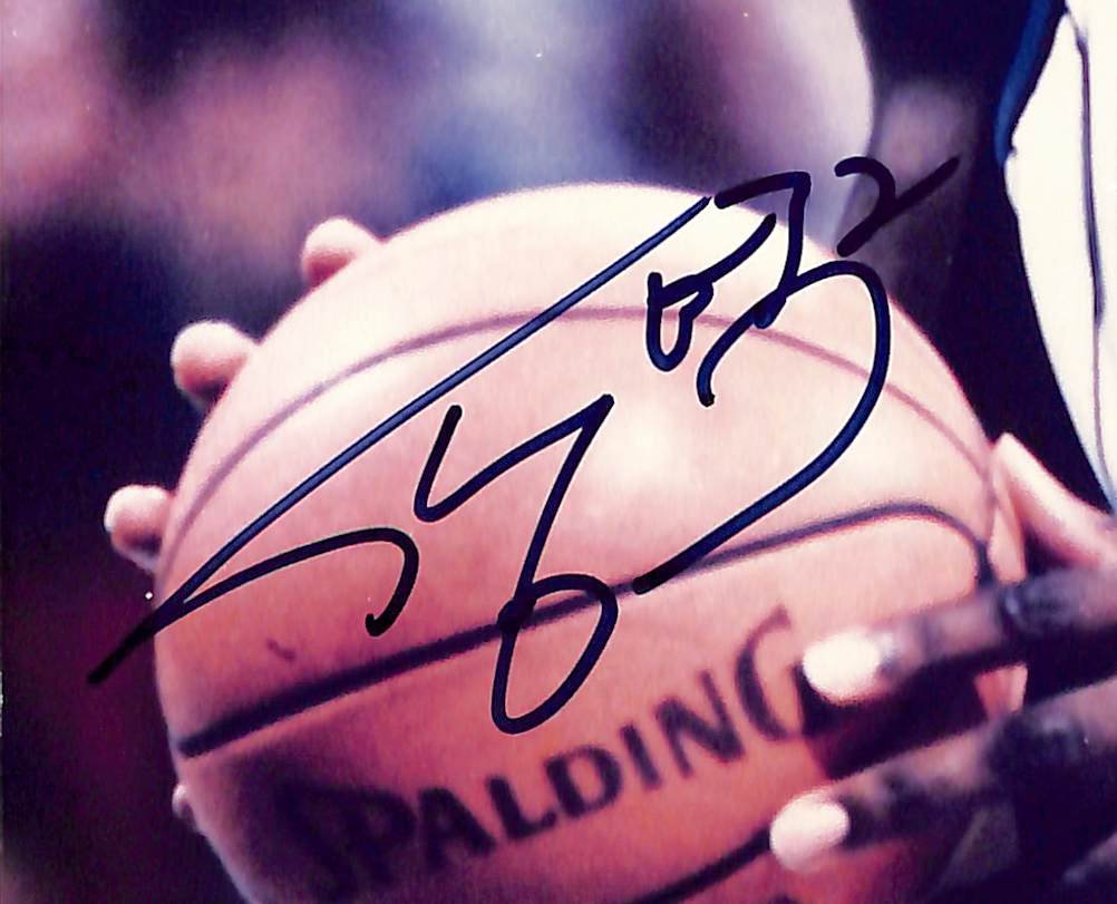 Shaquille O'Neal HOF Signed/Autographed 8x10 Photo Magic Early Sig BAS 213688