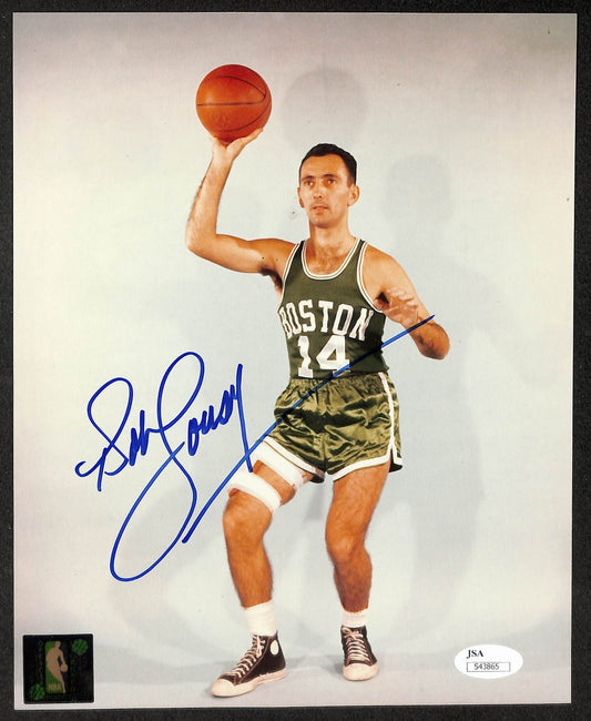 Bob Cousy HOF Signed/Autographed 8x10 Photo Celtics JSA 213689