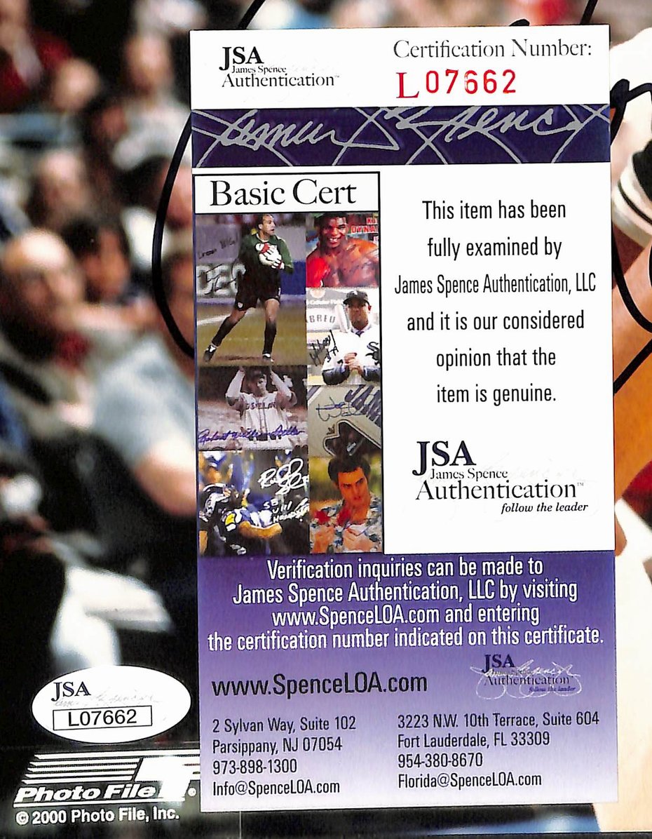 George "Iceman" Gervin HOF Signed/Autographed 8x10 Photo Spurs JSA 213690