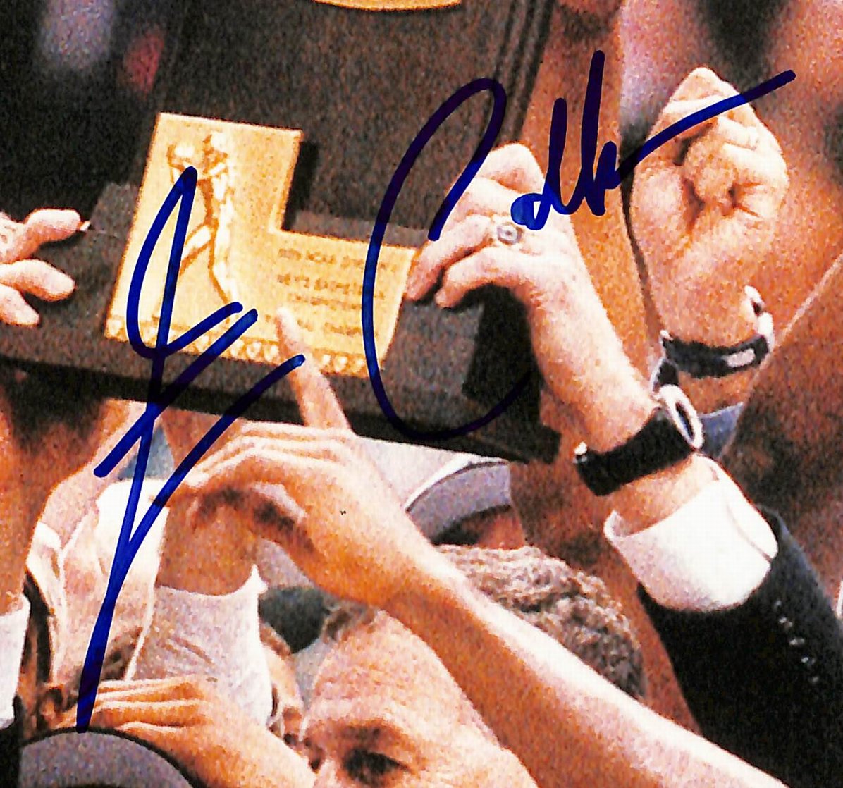 Jim Calhoun Signed/Autographed 8x10 Photo UCONN BAS 213692
