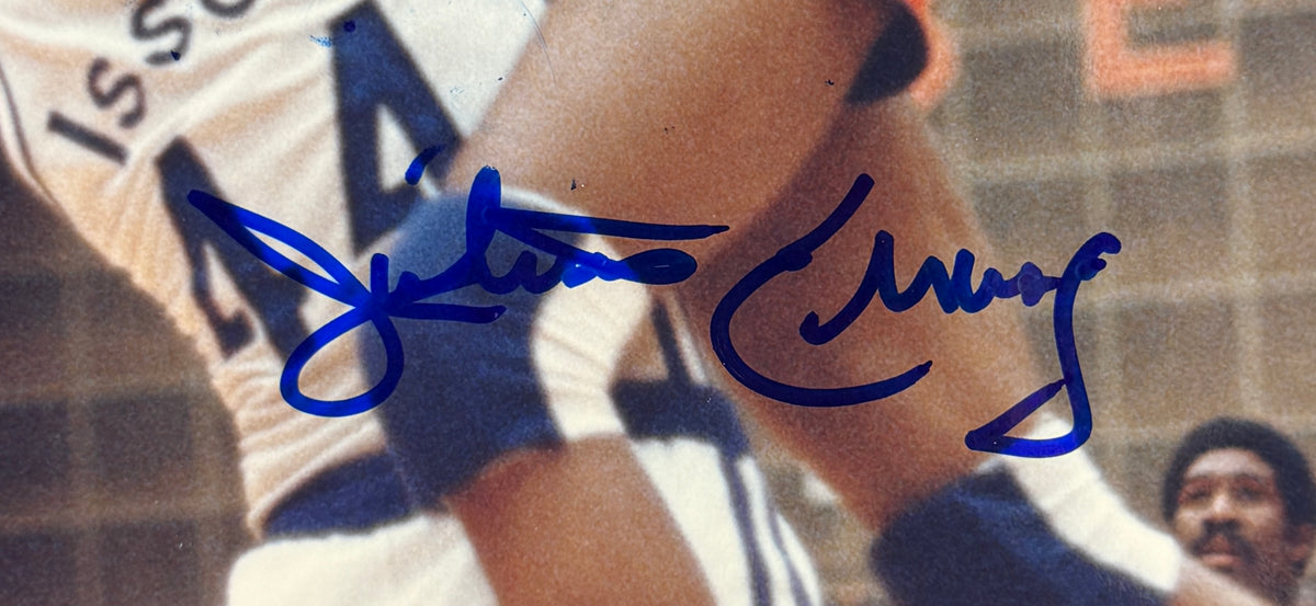 Julius "Dr. J" Erving HOF Signed/Autographed 8x10 Photo Nets JSA 213695