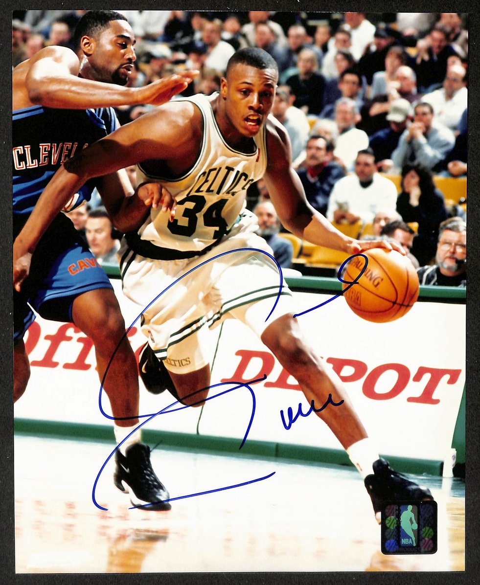 Paul Pierce HOF Signed/Autographed 8x10 Photo Celtics 213697