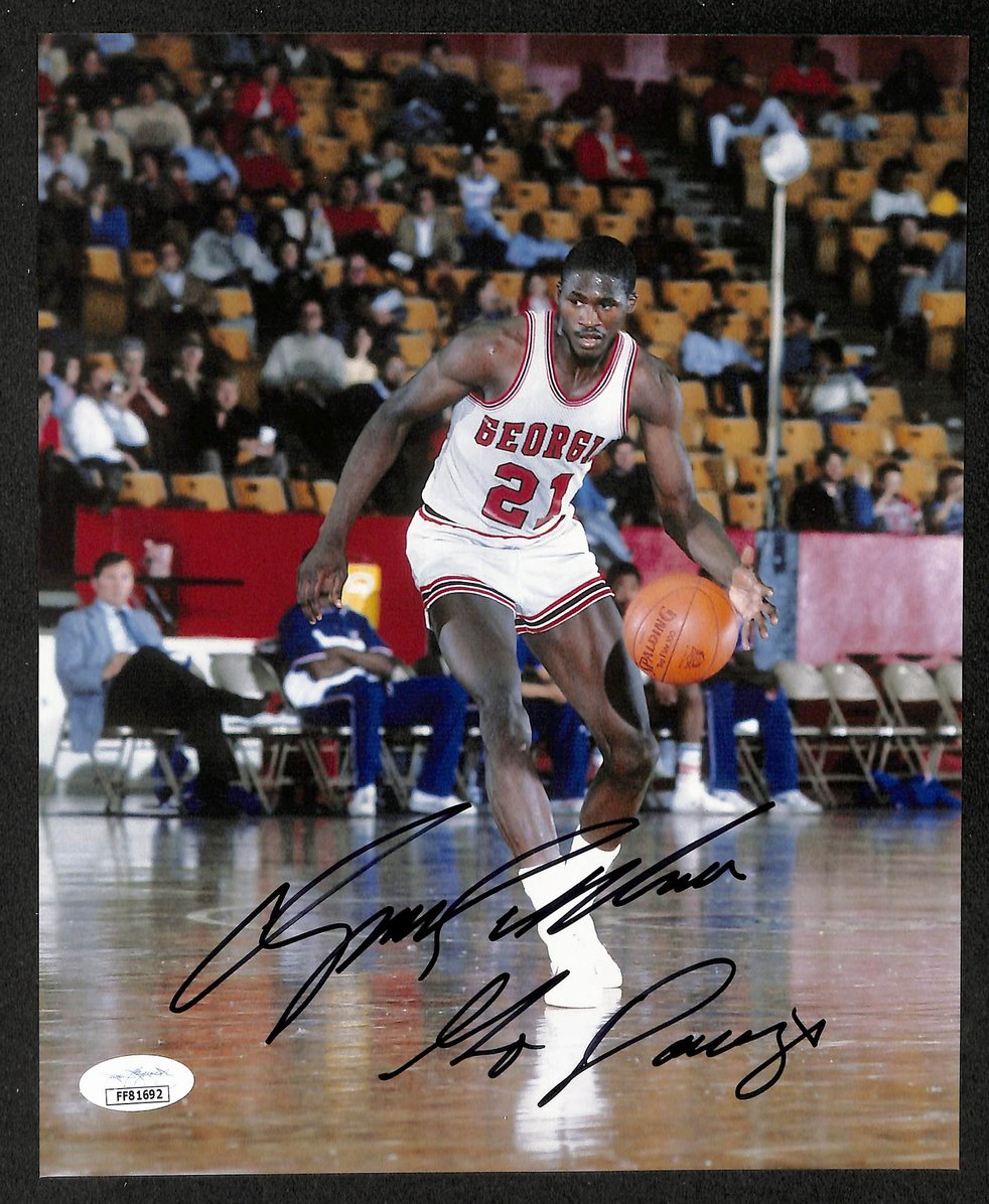 Dominique Wilkins HOF Signed/Autographed 8x10 Photo Georgia Bulldogs JSA 213698