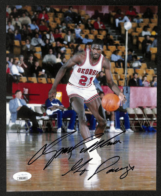 Dominique Wilkins HOF Signed/Autographed 8x10 Photo Georgia Bulldogs JSA 213698