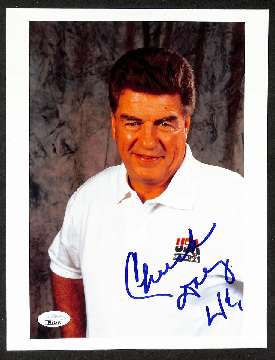 Chuck Daly HOF Signed/Autographed 8x10 Photo 92 USA Dream Team JSA 213708
