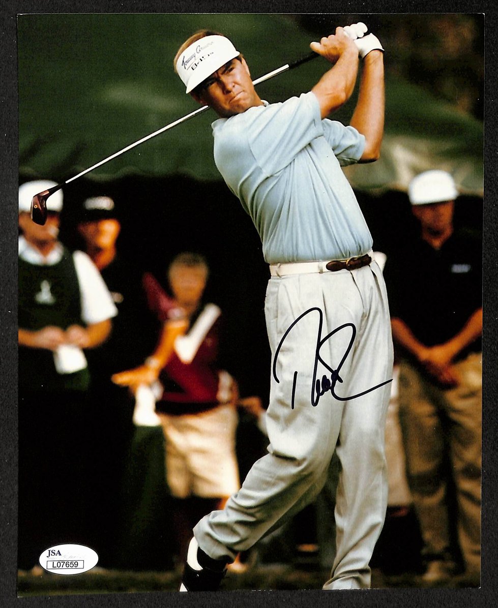Davis Love III Signed/Autographed 8x10 Photo PGA Golf JSA 213717