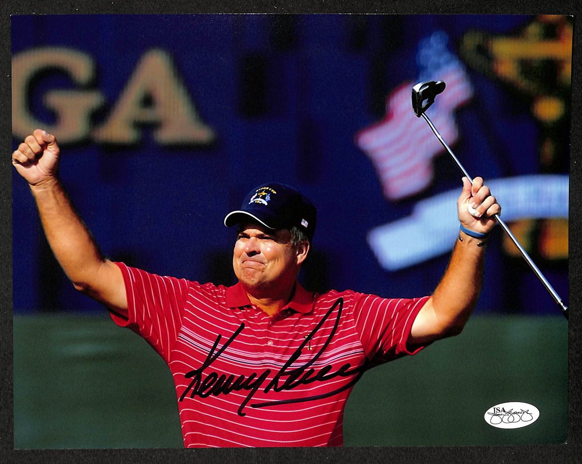 Kenny Perry Signed/Autographed 8x10 Photo 08 Ryder Cup Golf JSA 213718