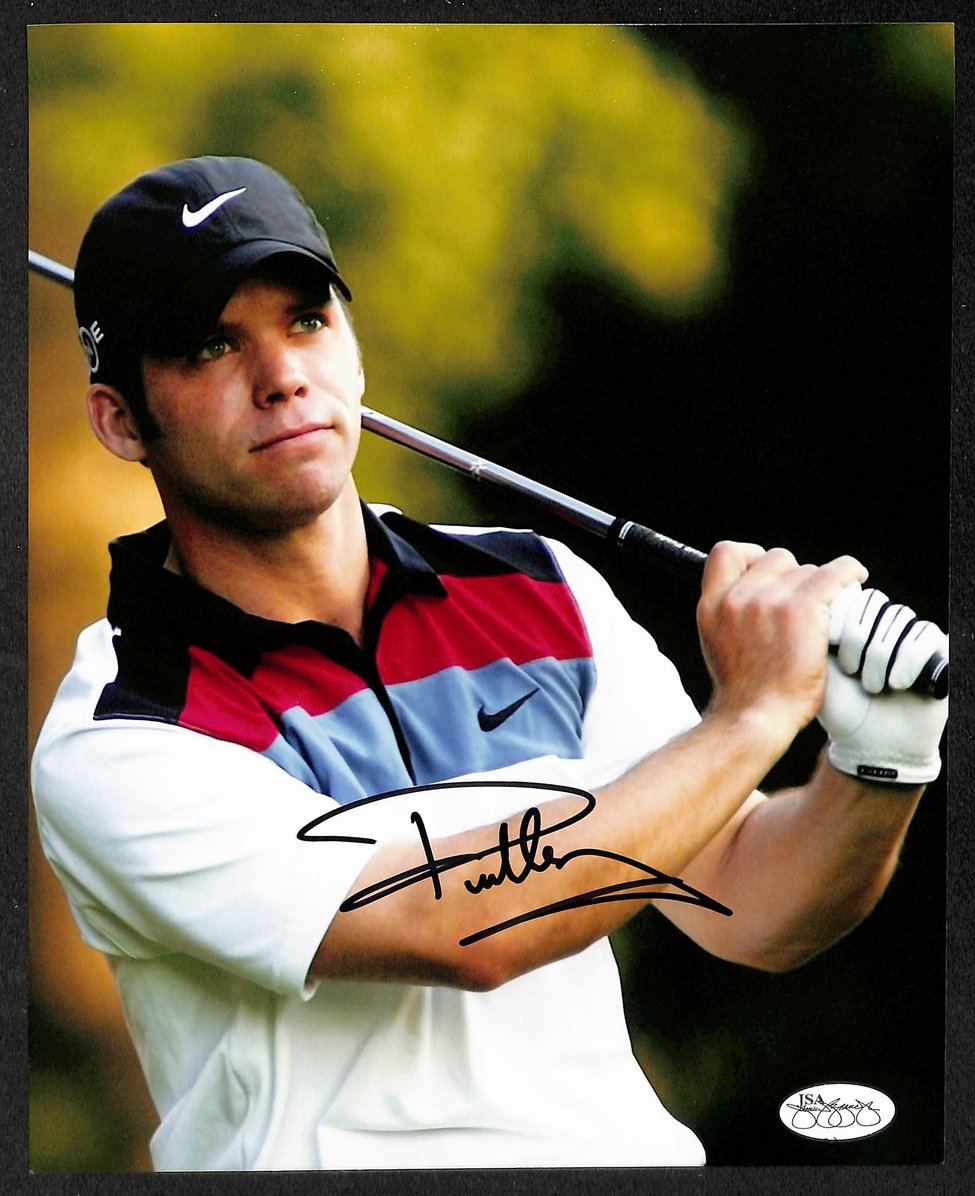 Paul Casey Signed/Autographed 8x10 Photo PGA Golf JSA 213720