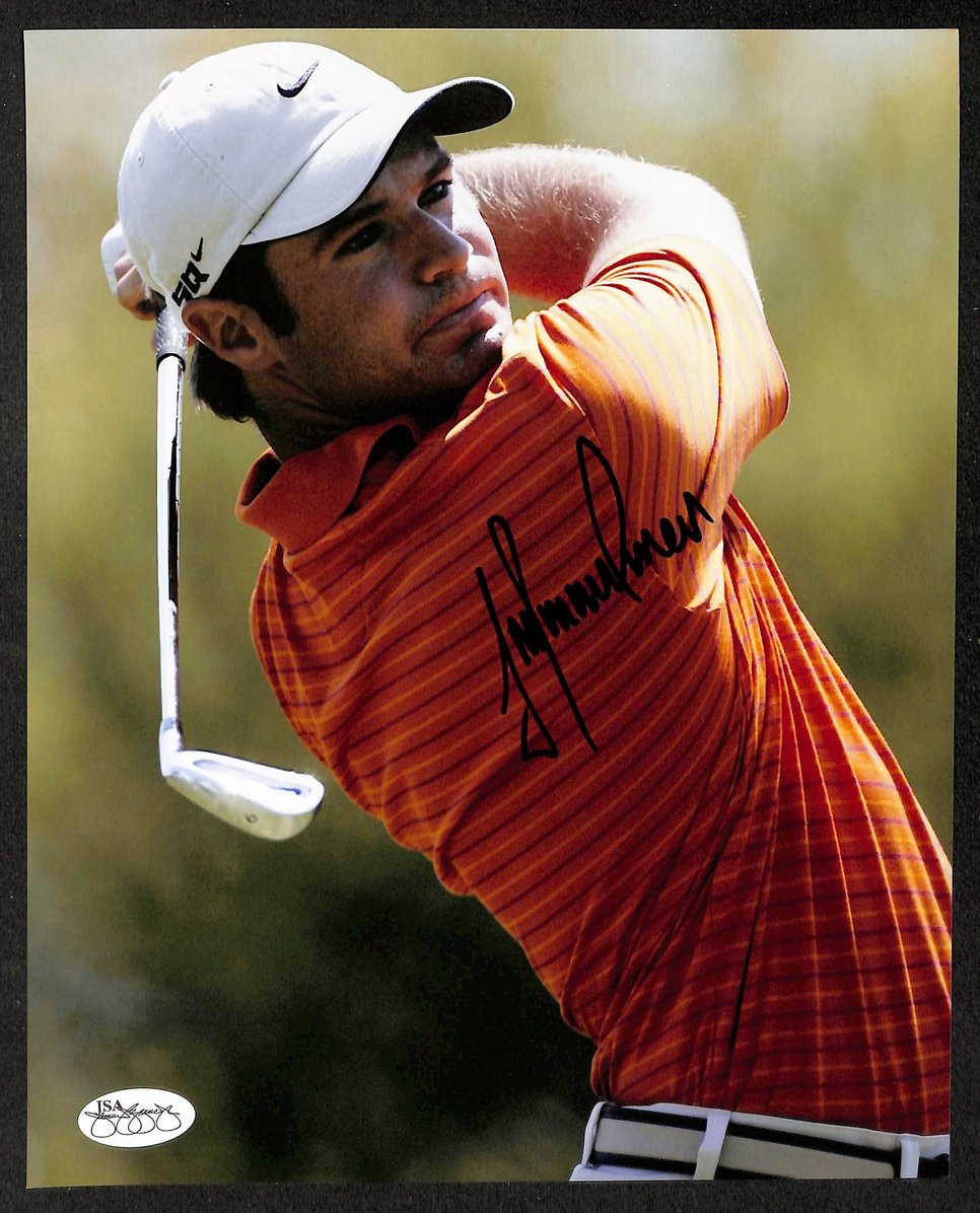 Trevor Immelman Signed/Autographed 8x10 Photo PGA Golf JSA 213721
