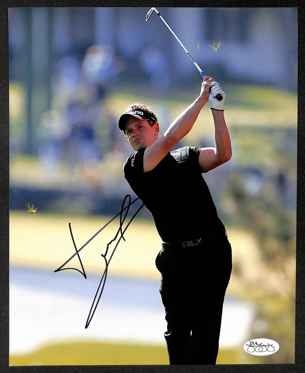 Luke Donald Signed/Autographed 8x10 Photo PGA Golf JSA 213722
