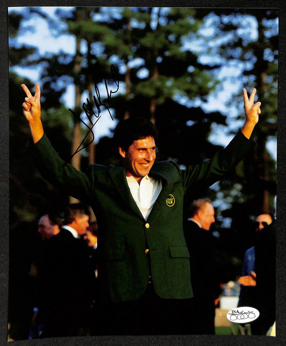 Jose Maria Olazabal Signed/Autographed 8x10 Photo Masters Golf JSA 213729