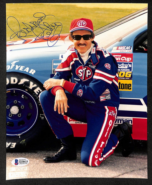 Richard Petty Signed/Autographed 8x10 Photo NASCAR BAS 213830