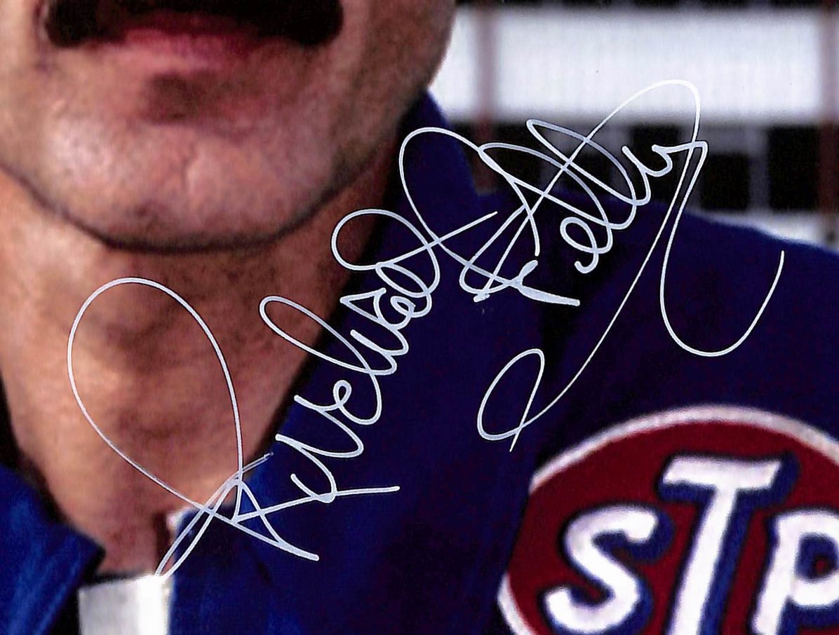 Richard Petty Signed/Autographed 8x10 Photo NASCAR BAS 213831