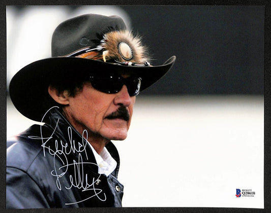 Richard Petty Signed/Autographed 8x10 Photo NASCAR BAS 213832