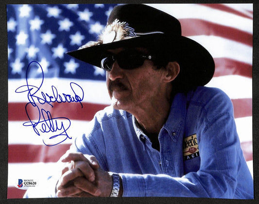 Richard Petty Signed/Autographed 8x10 Photo NASCAR BAS 213837