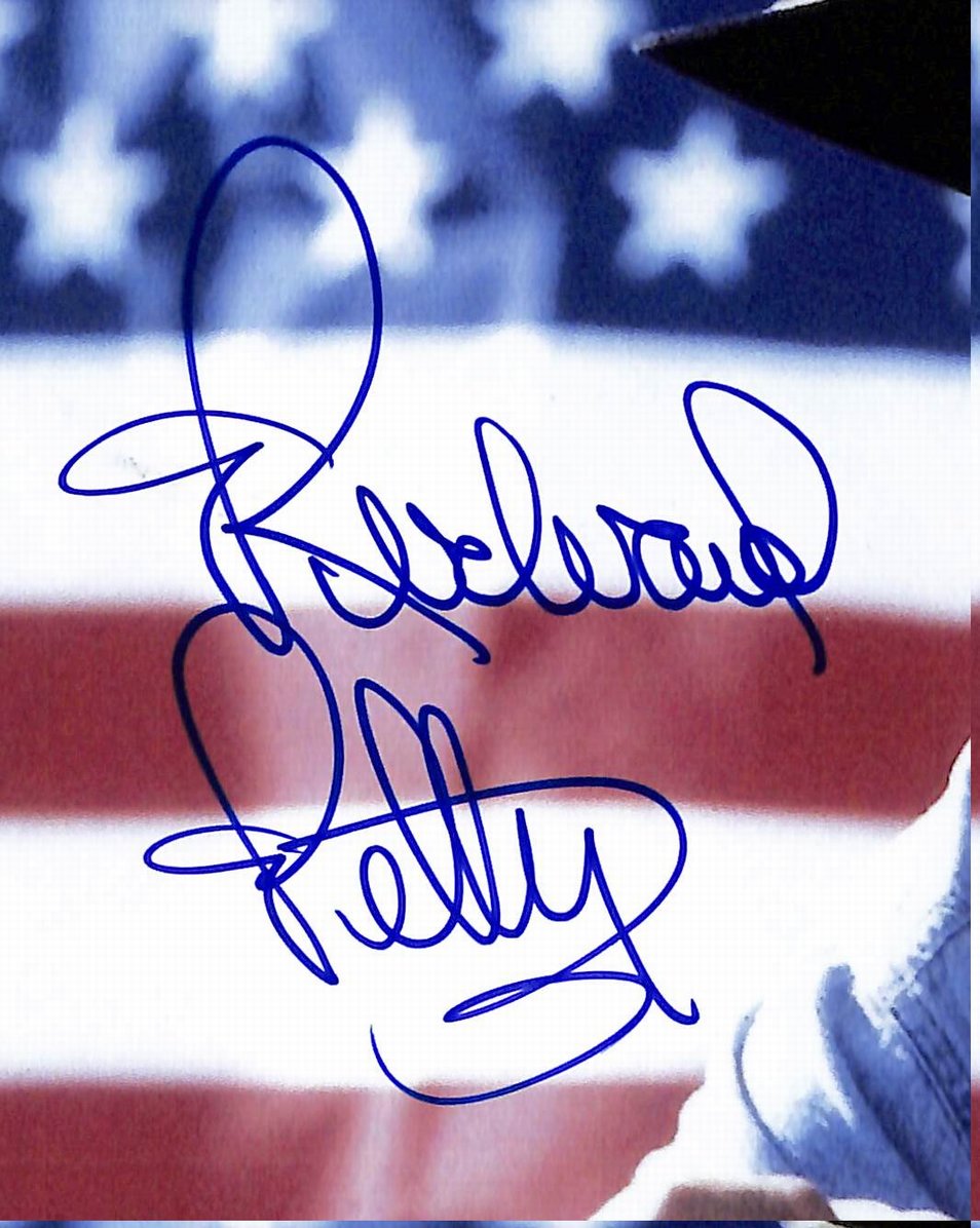 Richard Petty Signed/Autographed 8x10 Photo NASCAR BAS 213837