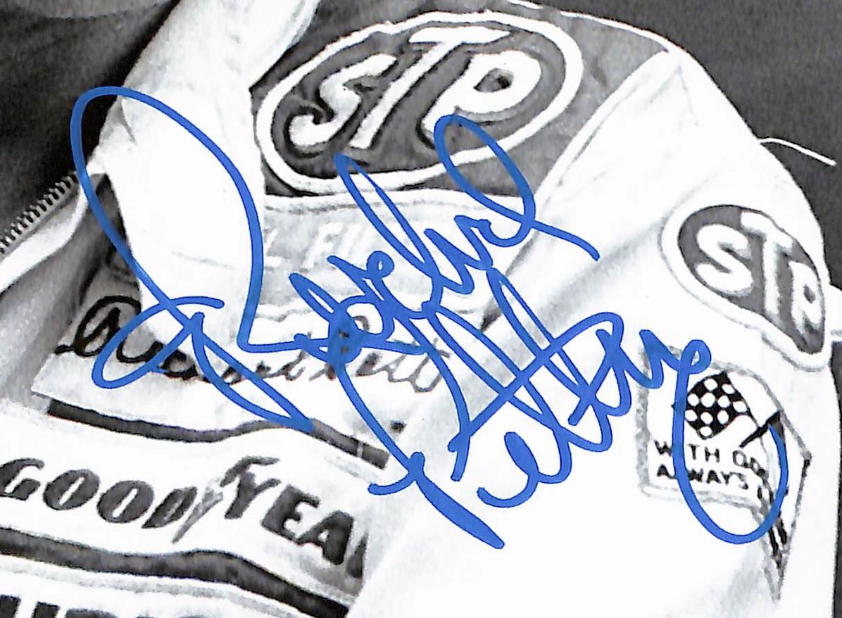 Richard Petty Signed/Autographed 8x10 Photo NASCAR BAS 213839