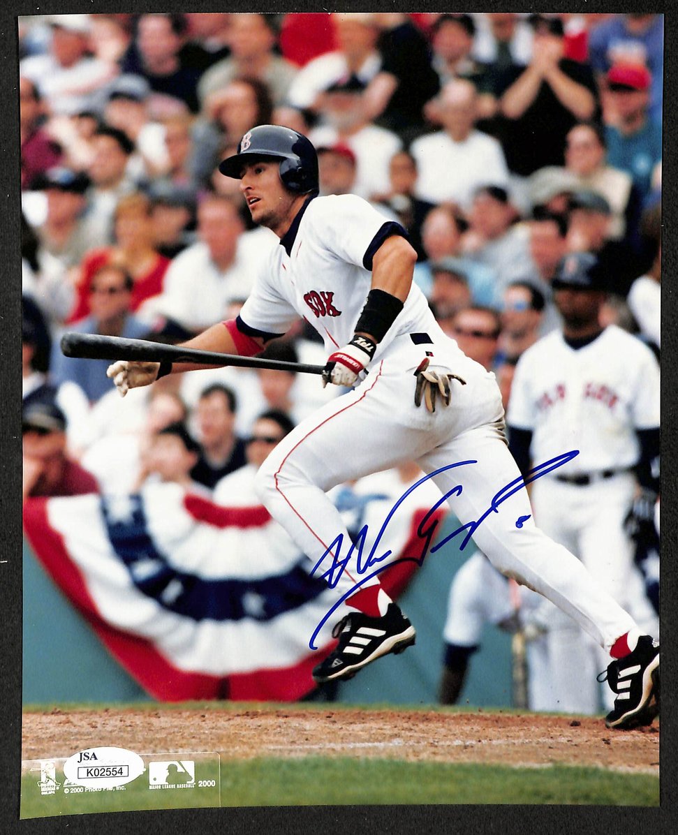 Nomar Garciaparra Signed/Autographed 8x10 Photo Red Sox JSA 213842