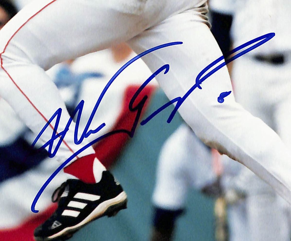 Nomar Garciaparra Signed/Autographed 8x10 Photo Red Sox JSA 213842