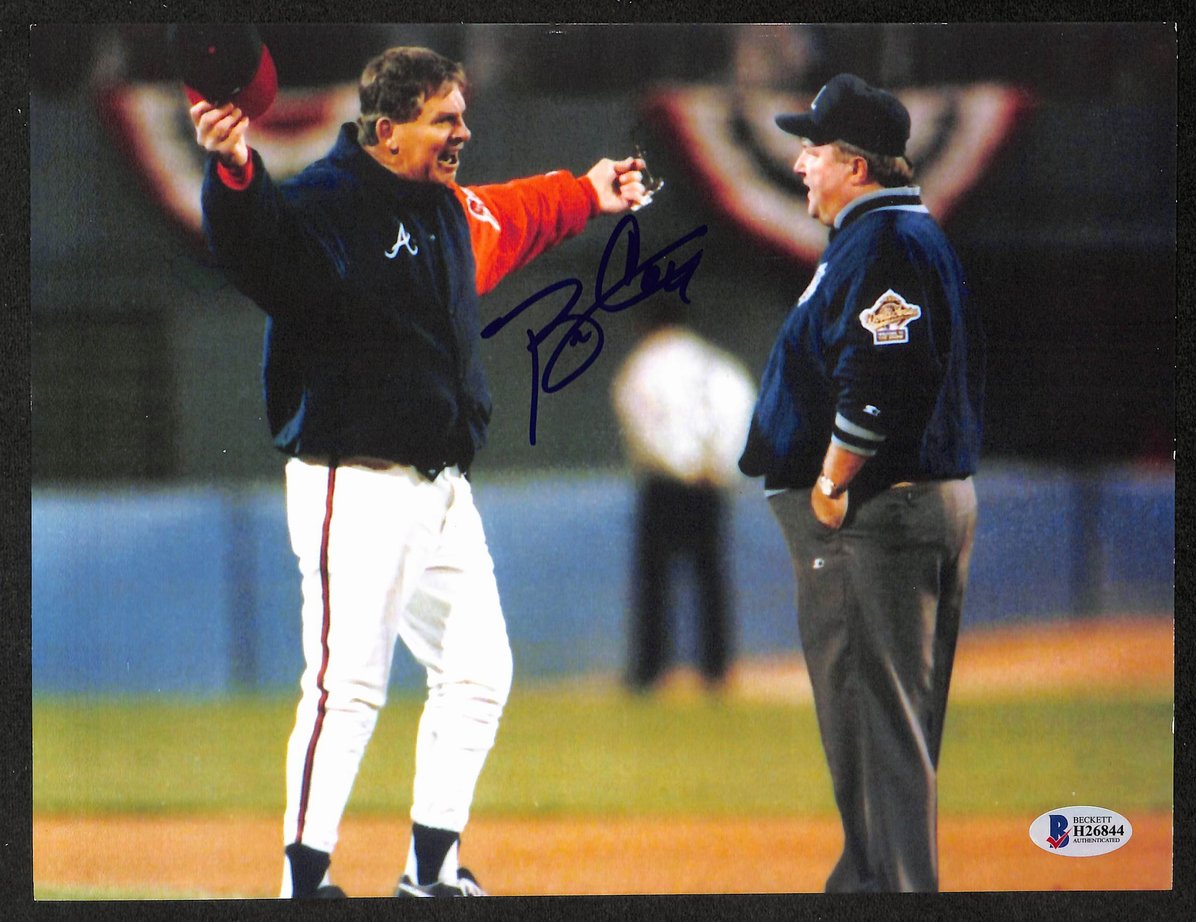 Bobby Cox HOF Signed/Autographed 8.5x11 Photo Braves BAS 213846