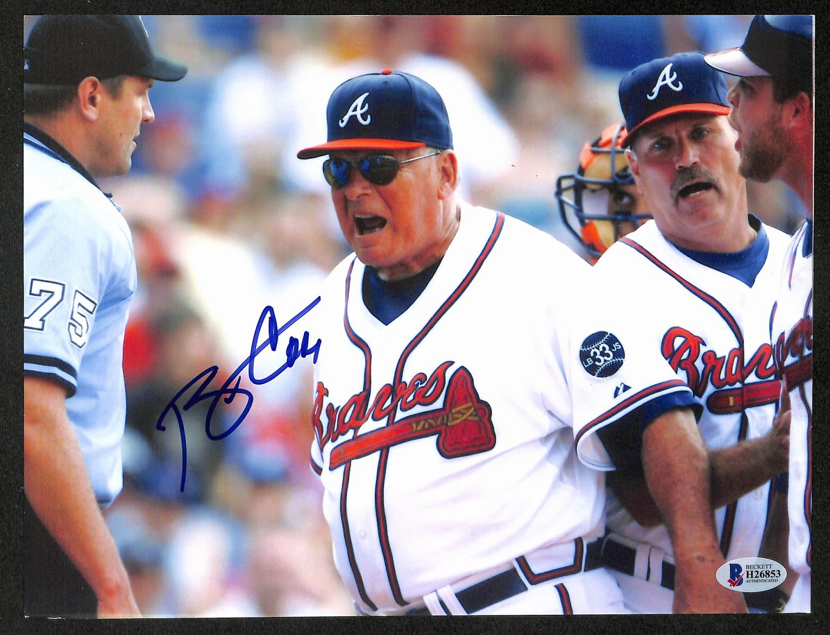 Bobby Cox HOF Signed/Autographed 8.5x11 Photo Braves BAS 213848