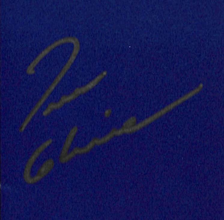Tom Glavine HOF Signed/Autographed 2010 Braves HOF Program JSA 213852